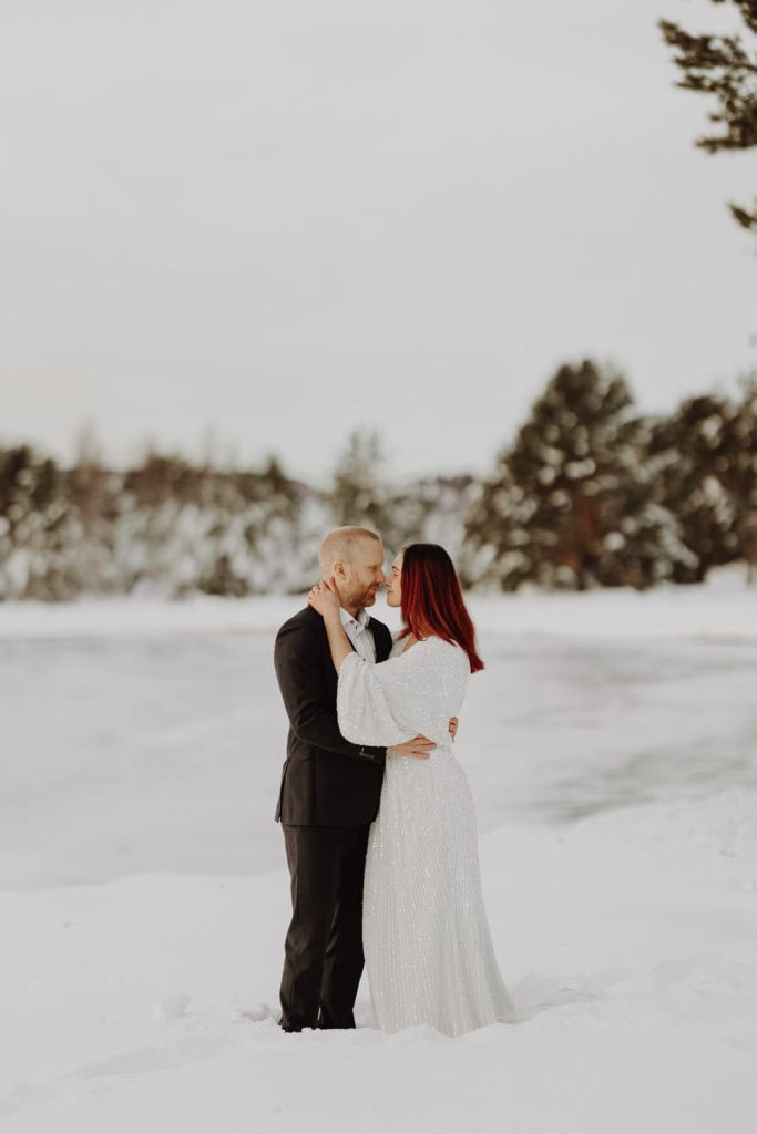 Bryllupsfotografering om vinteren,vinterbryllup,bryllupsfotografering