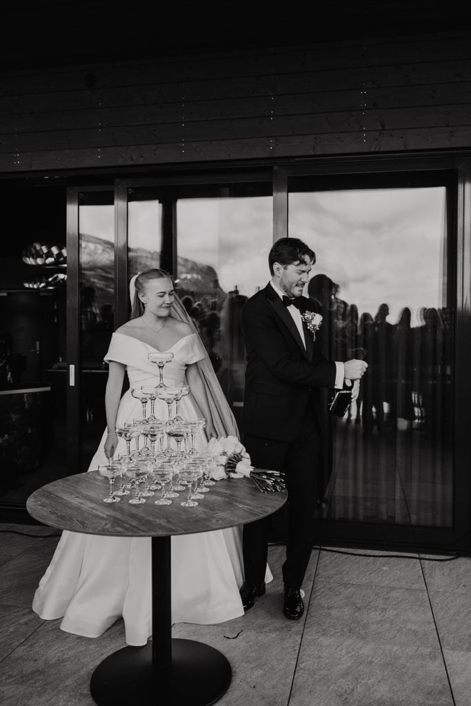 brudepar bryllup skarsnuten hotel