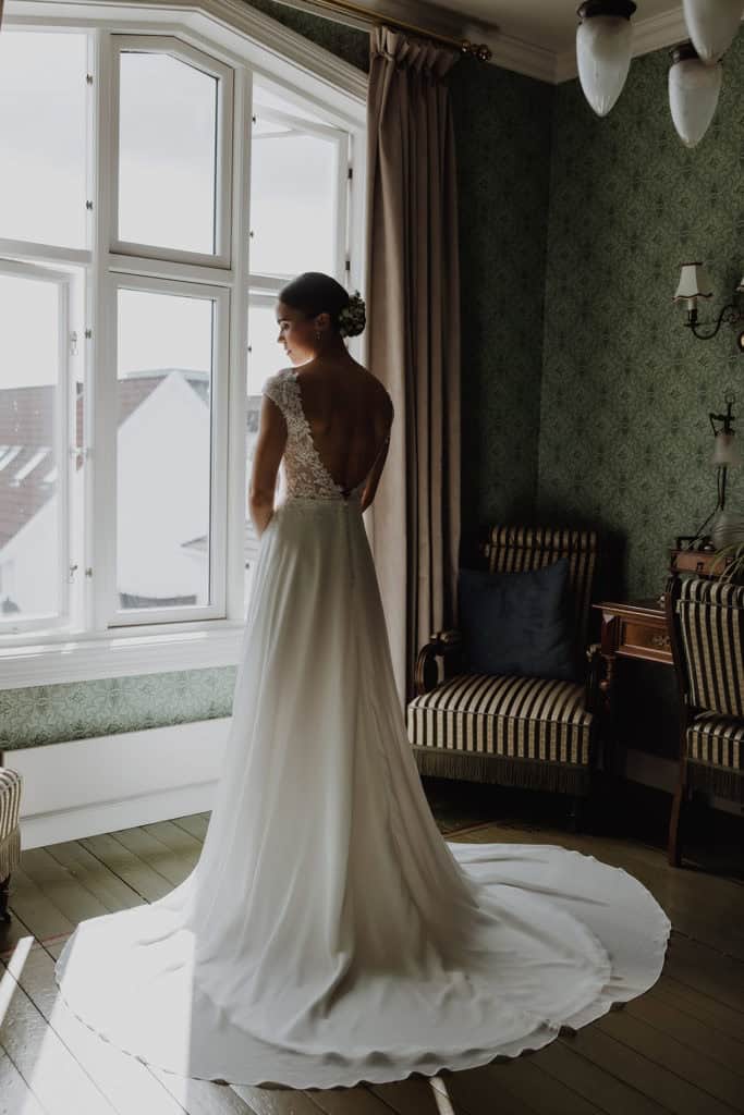 gudinne brud lillesand hotel norge