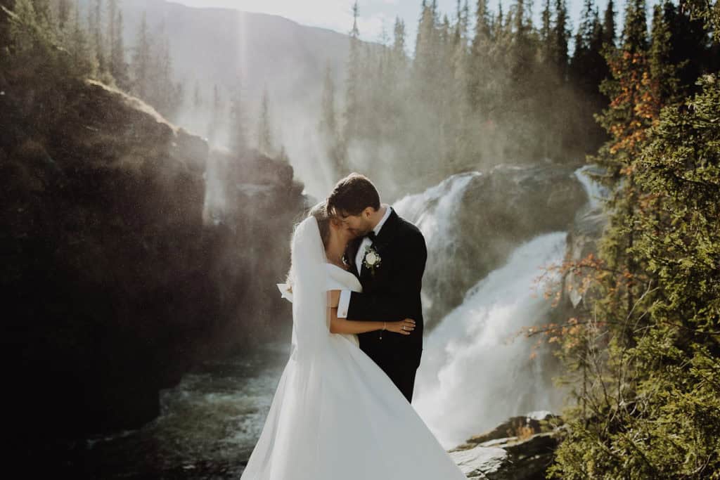 rjukandefossen bryllup skarsnuten hotel