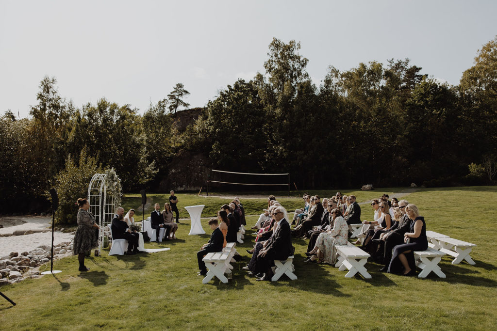 utevielse strand hotel fevik overblikk
